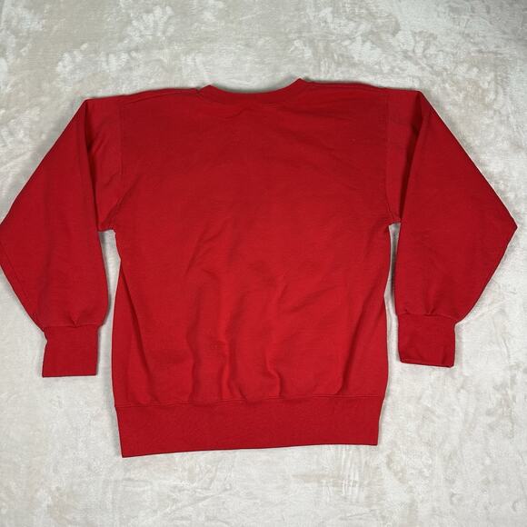 VTG The Game NC State Wolfpack NCAA Red Pullover Sweatshirt Size Small USA - Picture 5 of 7